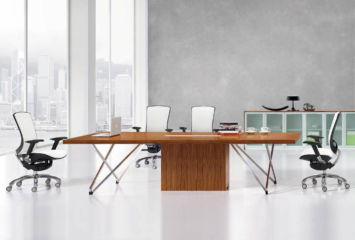 會議臺|實(shí)木會議臺|辦公家具|時(shí)尚大班臺