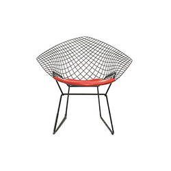 bertoia diamond chair with seat cushion CG-W010-1