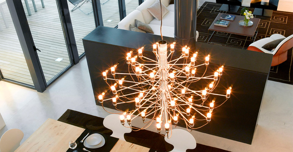 現(xiàn)代經(jīng)典燈飾|吊燈|辦公家具|FLOS 2097 盛夏的果實(shí)30頭