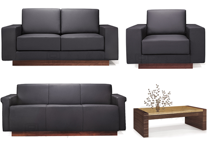 現(xiàn)代真皮沙發(fā)