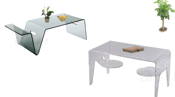 玻璃茶幾