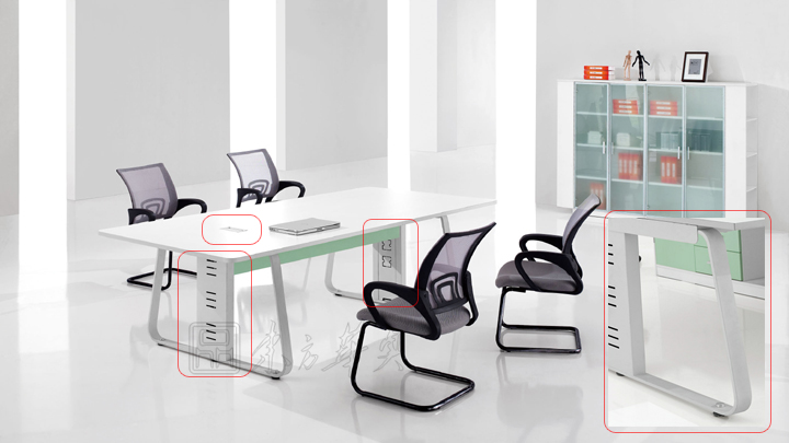 會議臺|板式會議臺|辦公家具|鋼木會議臺|會議臺|洽談臺