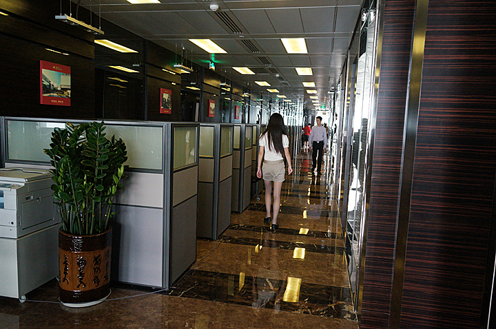 深鴻潤集團職員辦公區(qū)